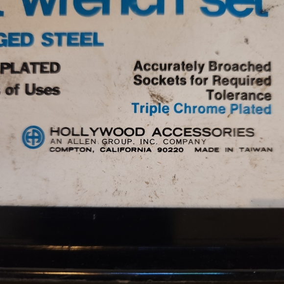 Vintage Chrome Plated 21 pc Socket Set - Picture 7 of 8